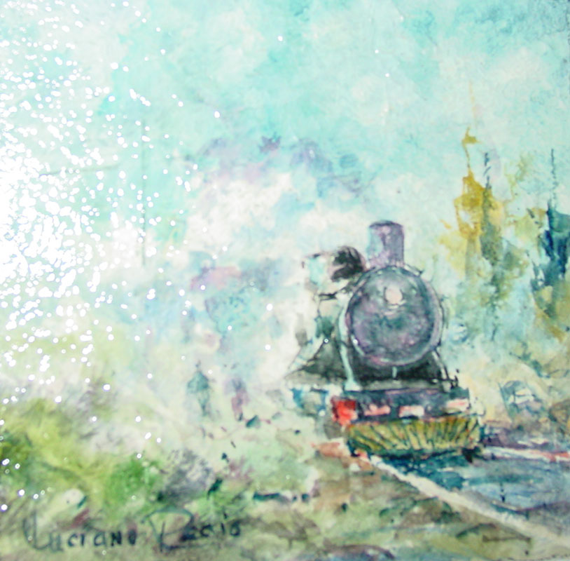 雪景火车头 - Luciano Recio