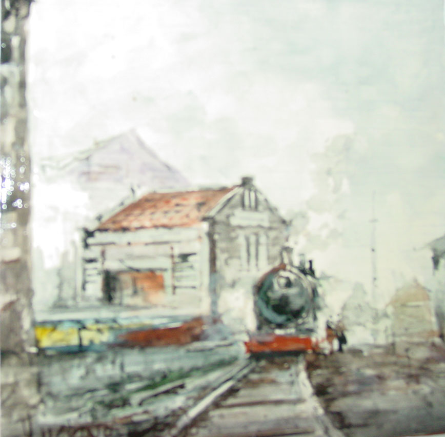 车站的火车头 - Luciano Recio